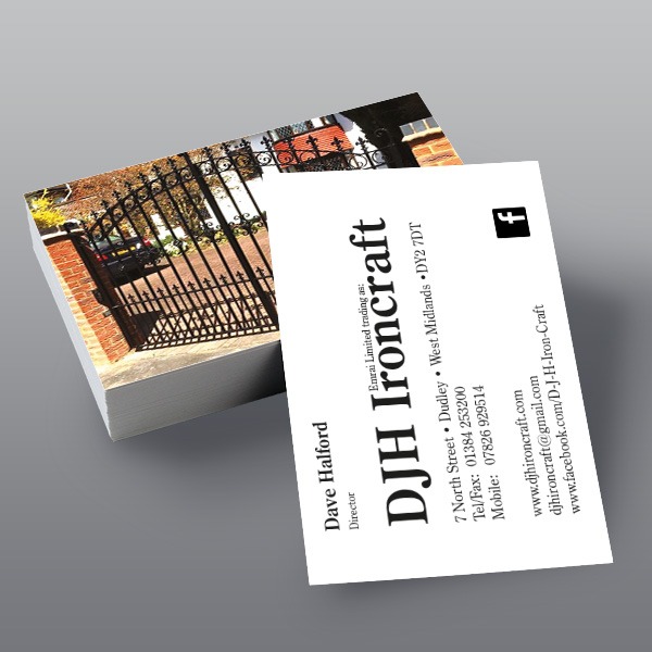 Uncoated Business Card print